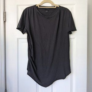 Tiger of Sweden Designer Unique Asymmetrical Raw Hem and Folds, Small